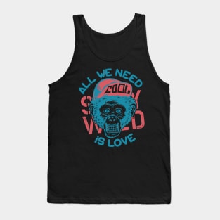 Cool monkey T-shirt for summer 😎 Tank Top